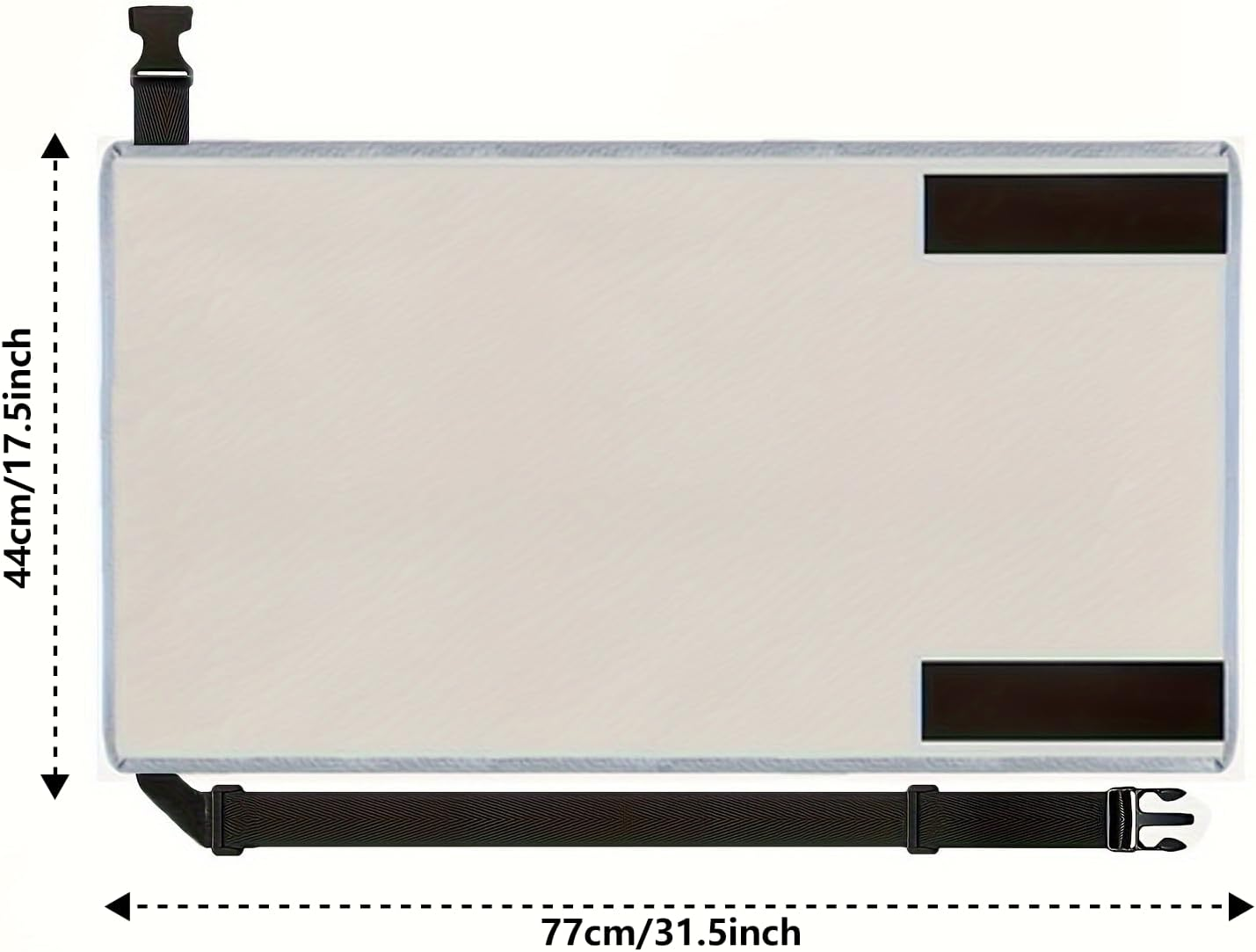 Airplane Seat Extender for Kids, Toddler Travel Bed & Footrest, Oxford Cloth Plane Bed, Airplane Travel Essentials for Children image number 5