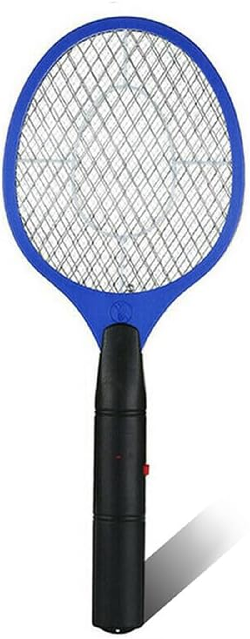 Vivva Bug Zapper Electric Fly Swatter Zap Mosquito, Indoor Outdoor Zapping Racket for Pest - Safe to Touch with 3-Layer Safety Mesh (Blue)