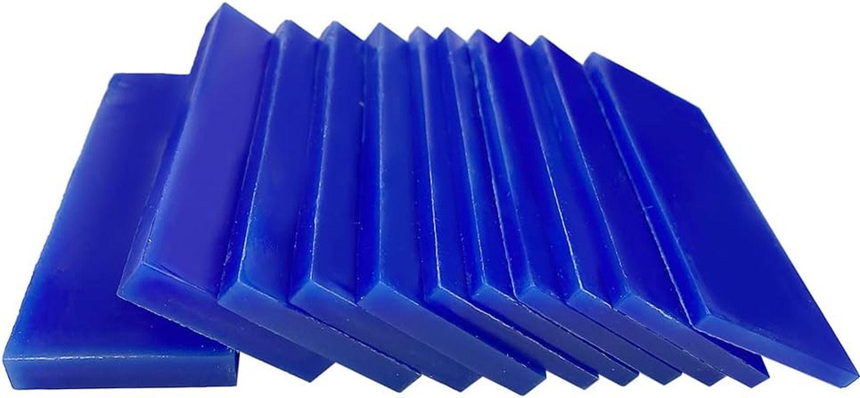 NIUPIKA Carving Wax Block Lost Wax Casting Jewelry Molding Tool Mold Sculpting 1 Pound (Blue Wax Slices) - Blue Wax Block image number 3