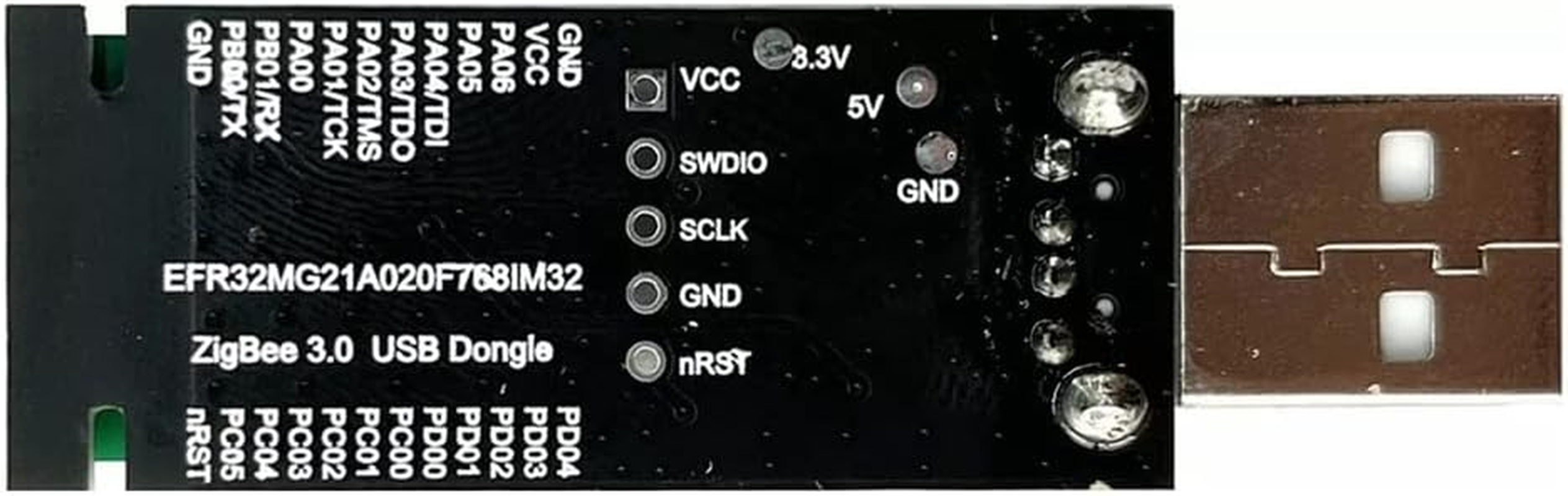 EACTEL Zigbee 3.0 Silicon Labs Mini EFR32MG21 Universal Open Hub Gateway USB Dongle Chip Module ZHA NCP Openhab image number 5