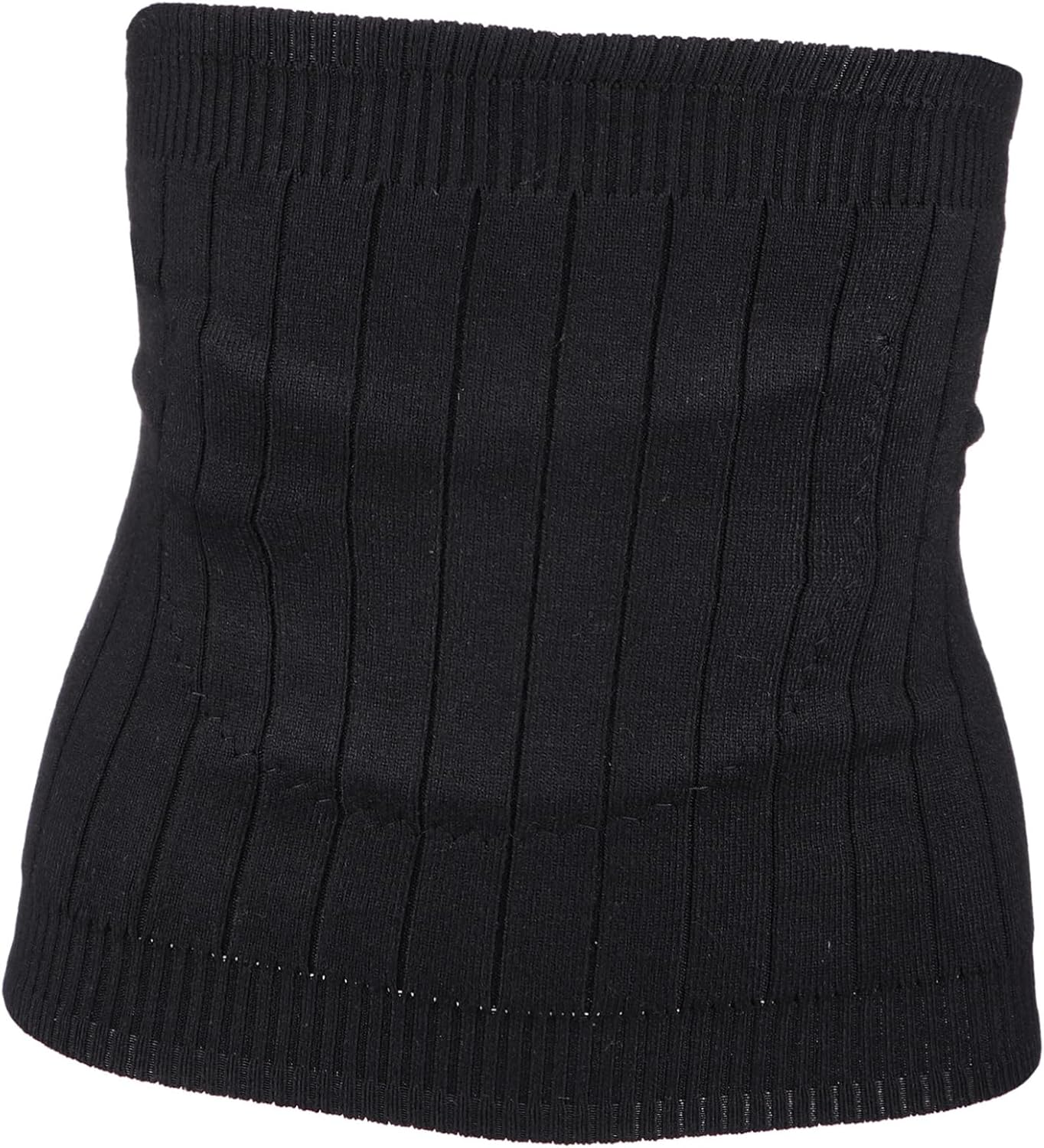 Wool Kidney Warmer Belt Unisex Thermal Waistband for Stomach Protection Comfortable and Elastic Support for Lower for Outdoor Activities And image number 2