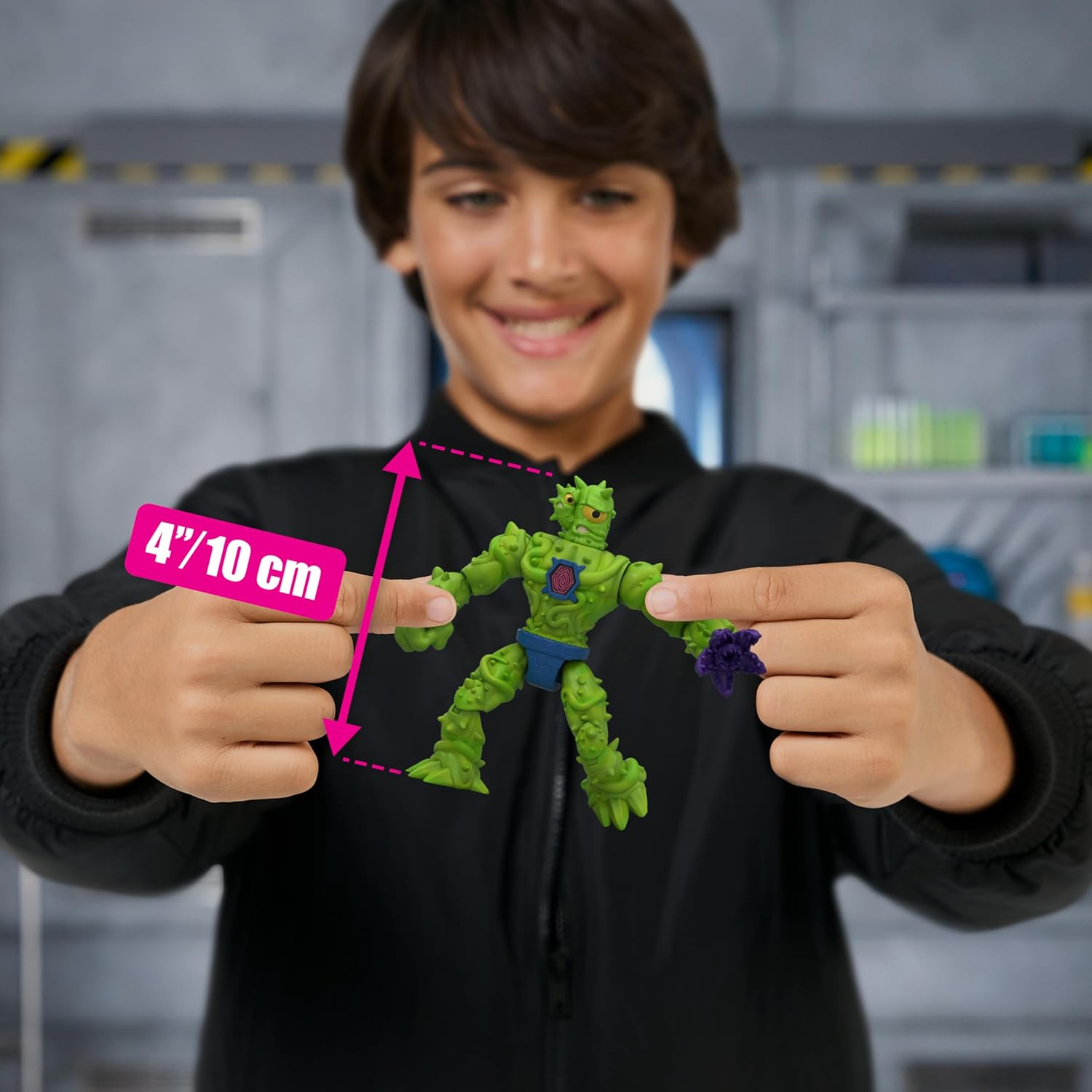 Mrbeast Lab Hybrids Mega Pack, Reveal Different Hybrid Parts to Create 5 Mix & Match Action Figures, Including a Mega Torso Panther Experiment to Reveal Hybrid'S Real Colors, Collect 30+ Beasts image number 4