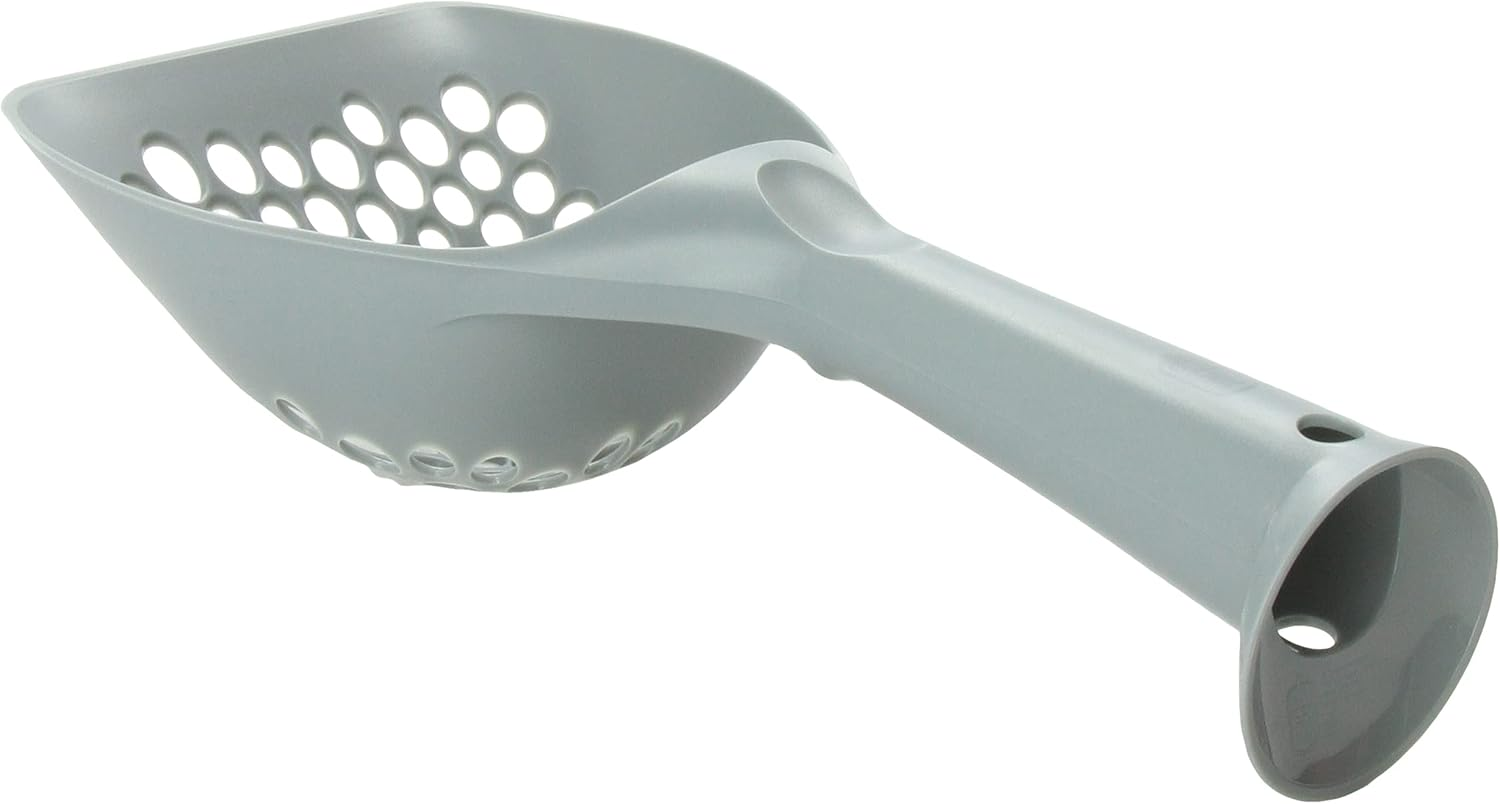 Catit Cat Litter Scoop, Warm Gray - Warm Gray image number 4