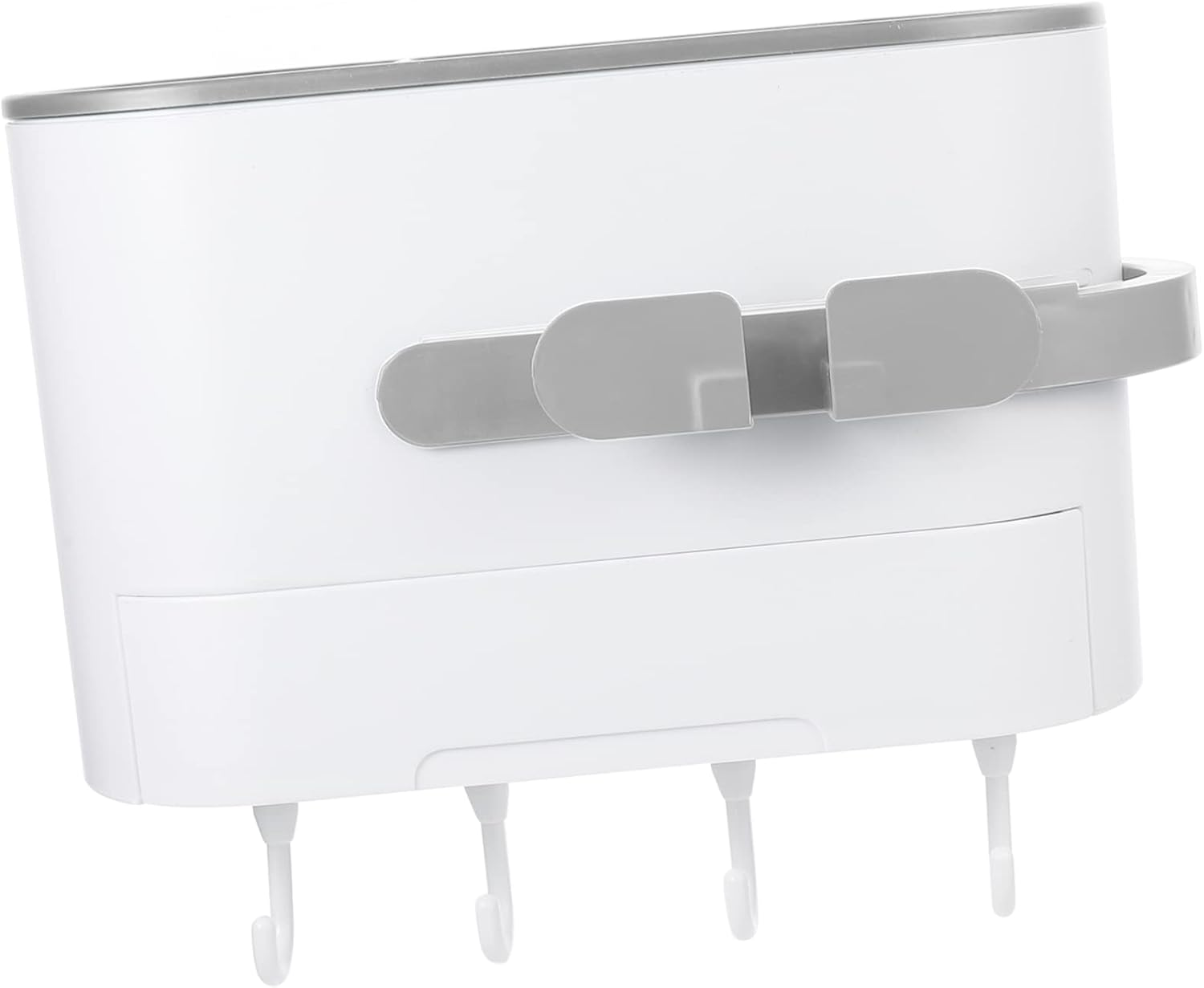 Outanaya Bathroom Wall Rack Hair Dryer Support Storage Multi-Function Hair Dryer Holder image number 3