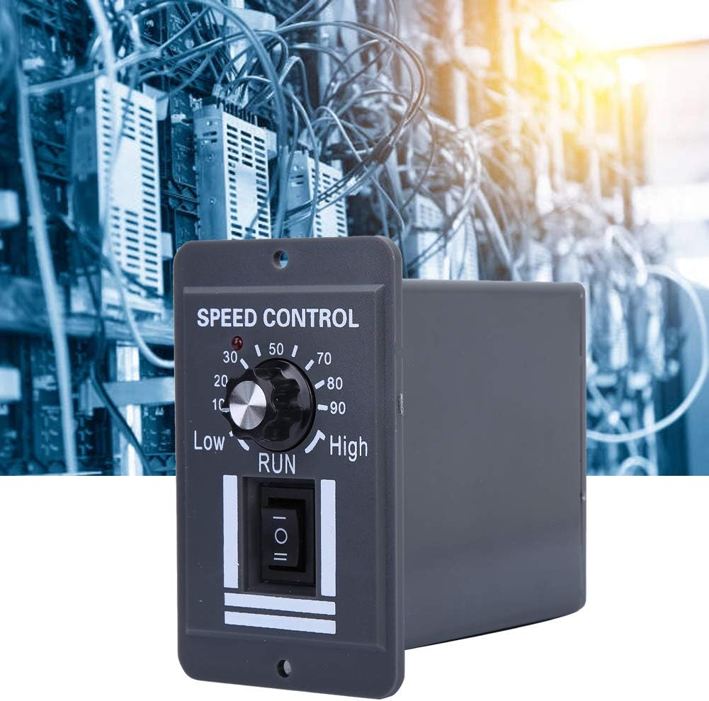 SOULONG Brush Motor Speed ​​Controller DC 12-60V 40A PWM Electric Motor Speed ​​Controller Forward/Reverse DC CW CCW Reversible Switch image number 6