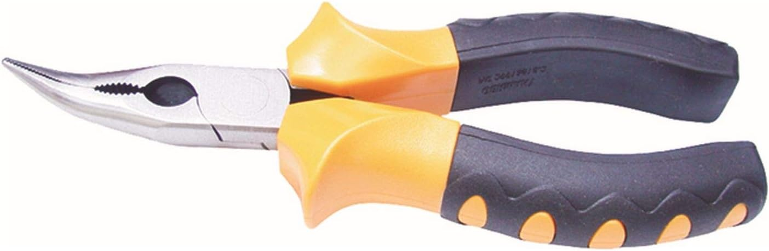 Kc-Tools European Type Handles 45 Degree Bent Nose Pliers, 200 Mm Length