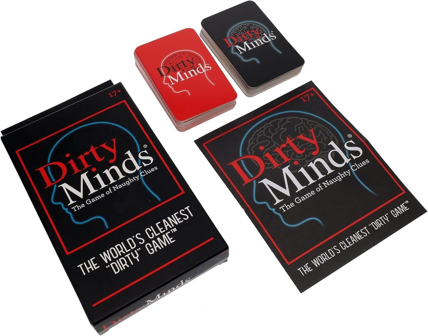 Dirty Minds Card Adult Party/Of Naughty Clues. Excited & Exhausted, Sex Romantic Game for Couples with 50 Cards image number 4