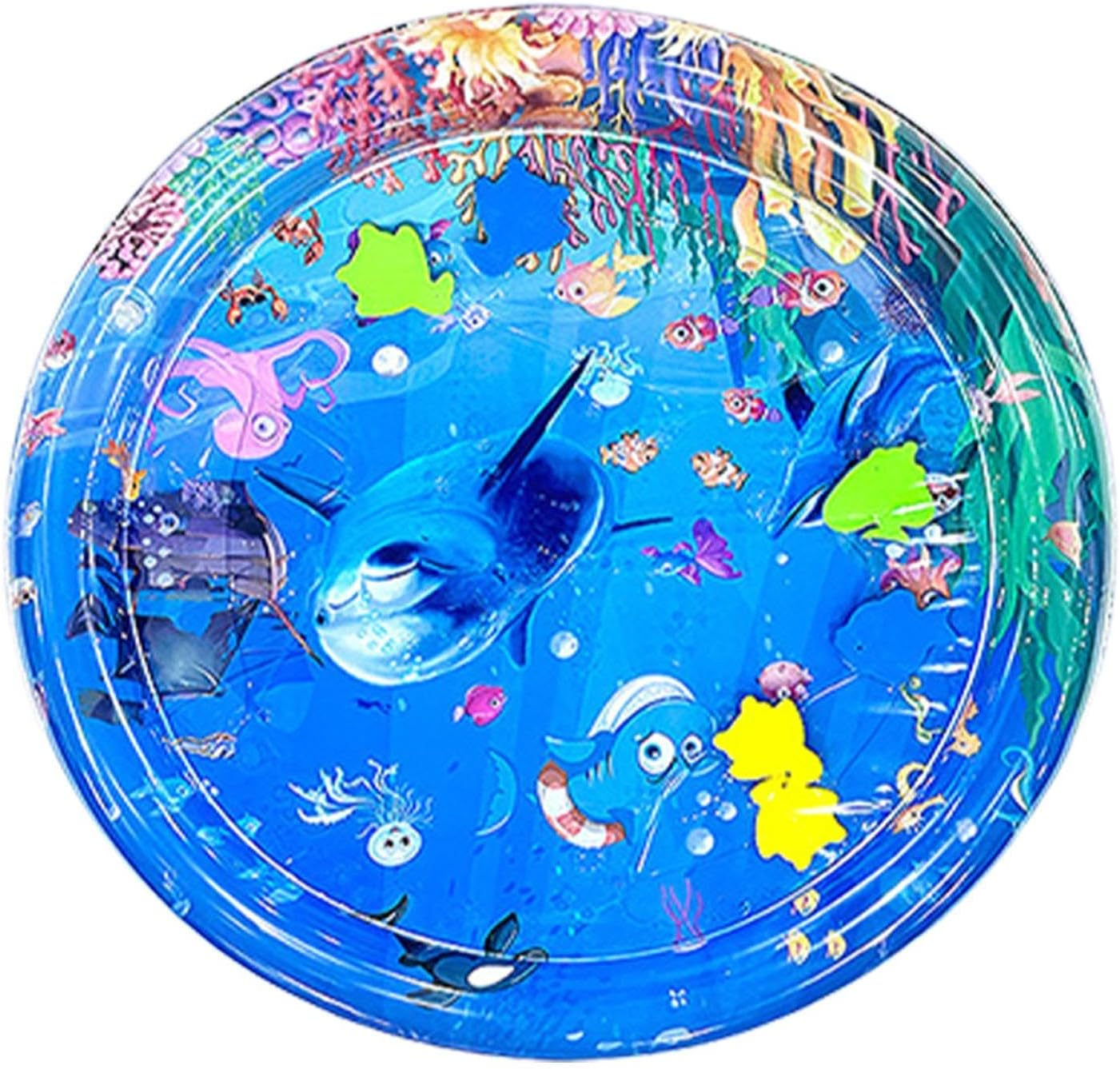 Sensory Water Mat for Cats - Cooling Mat for Indoor Cats,Cat Water Mat, Thickened Sensory Water Mat for Cats, Pet Water Sensor Pad, Water Playmat image number 1