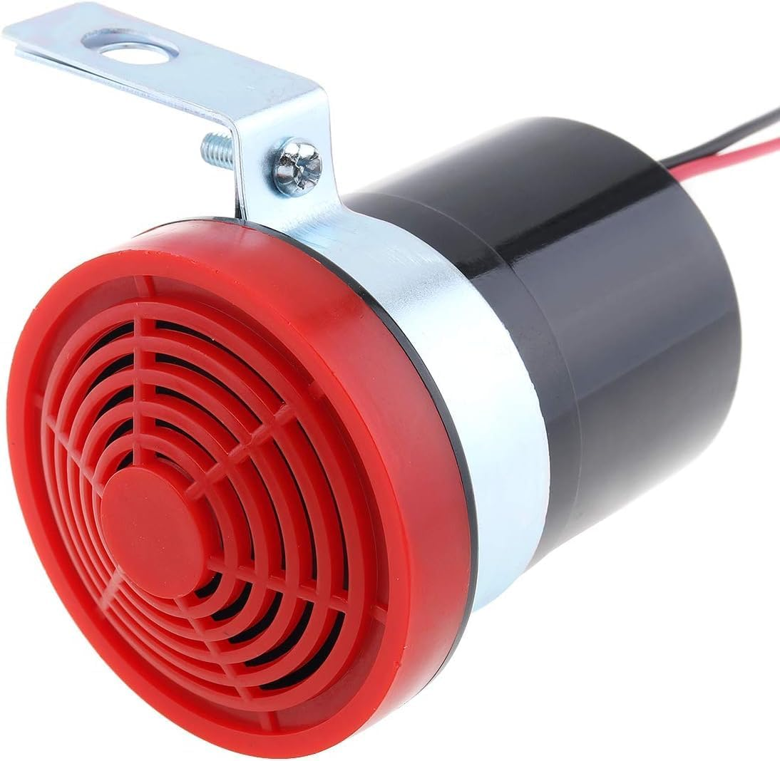 Car Back-Up Alarm, 12V-24V 105Db Universal Car Backup Reverse Beeper Warning Alarm Back up Horn Reverse Beeper Buzzer for Motorcycle Car Vehicle image number 6