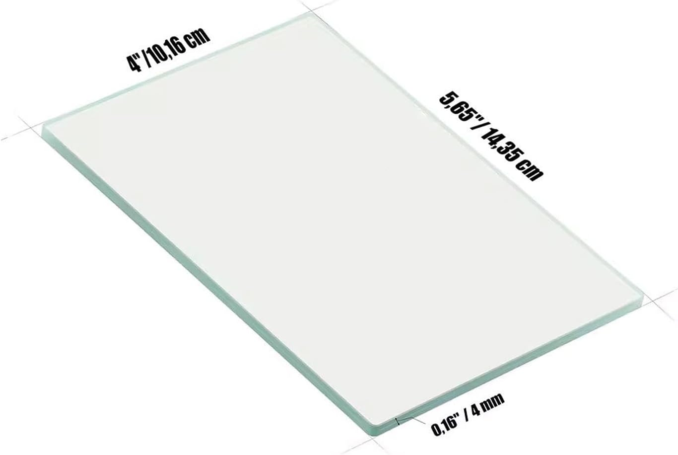 4'' X 5.65'' Black Diffusion Square Filter, Optical Glass Cinema Mist Diffuison Filter, Mist Dreamy Cinematic Effect for SMALLRIG 4 X 5.65 Matte Box (1/8) image number 6