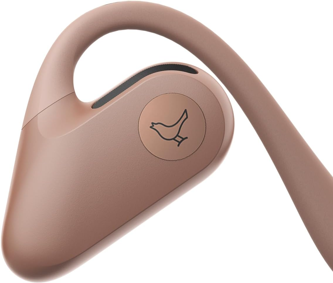 Libratone up Open-Ear Headphones Pantone Edition (Bluetooth 5.2, IP57 Splash Protection, 8H Battery, Quick Charge, 15 Mm Speaker, AI Voice Improvement) - Mocha Mousse image number 5