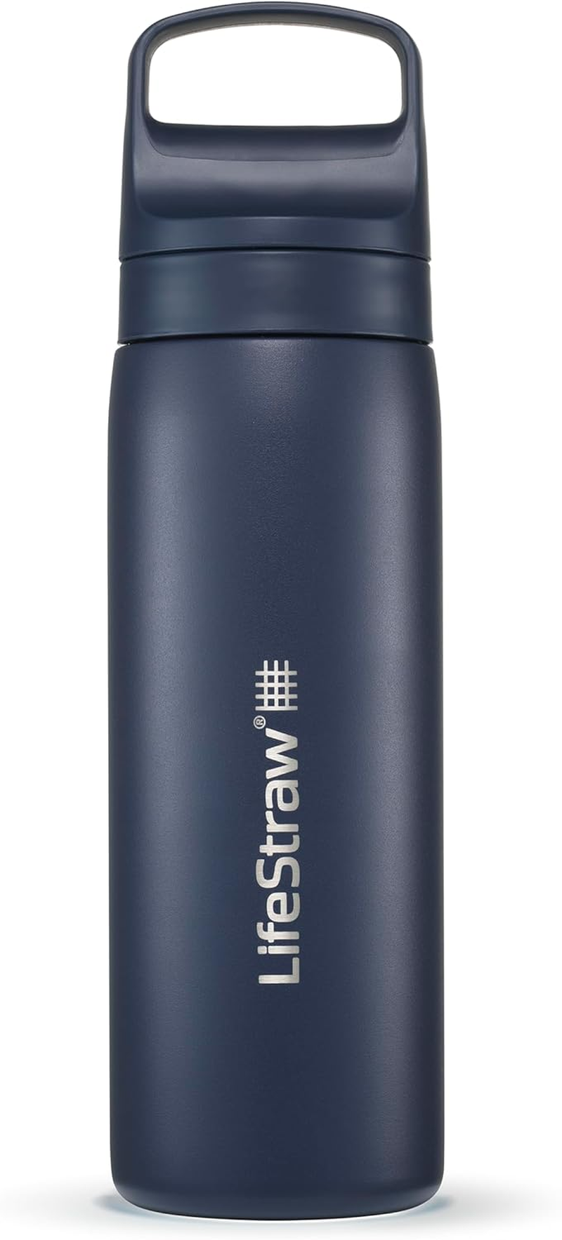 Lifestraw Go Series 2.0 Stainless Steel Water Bottle with Filter, Aegean Sea, 500 Ml Capacity