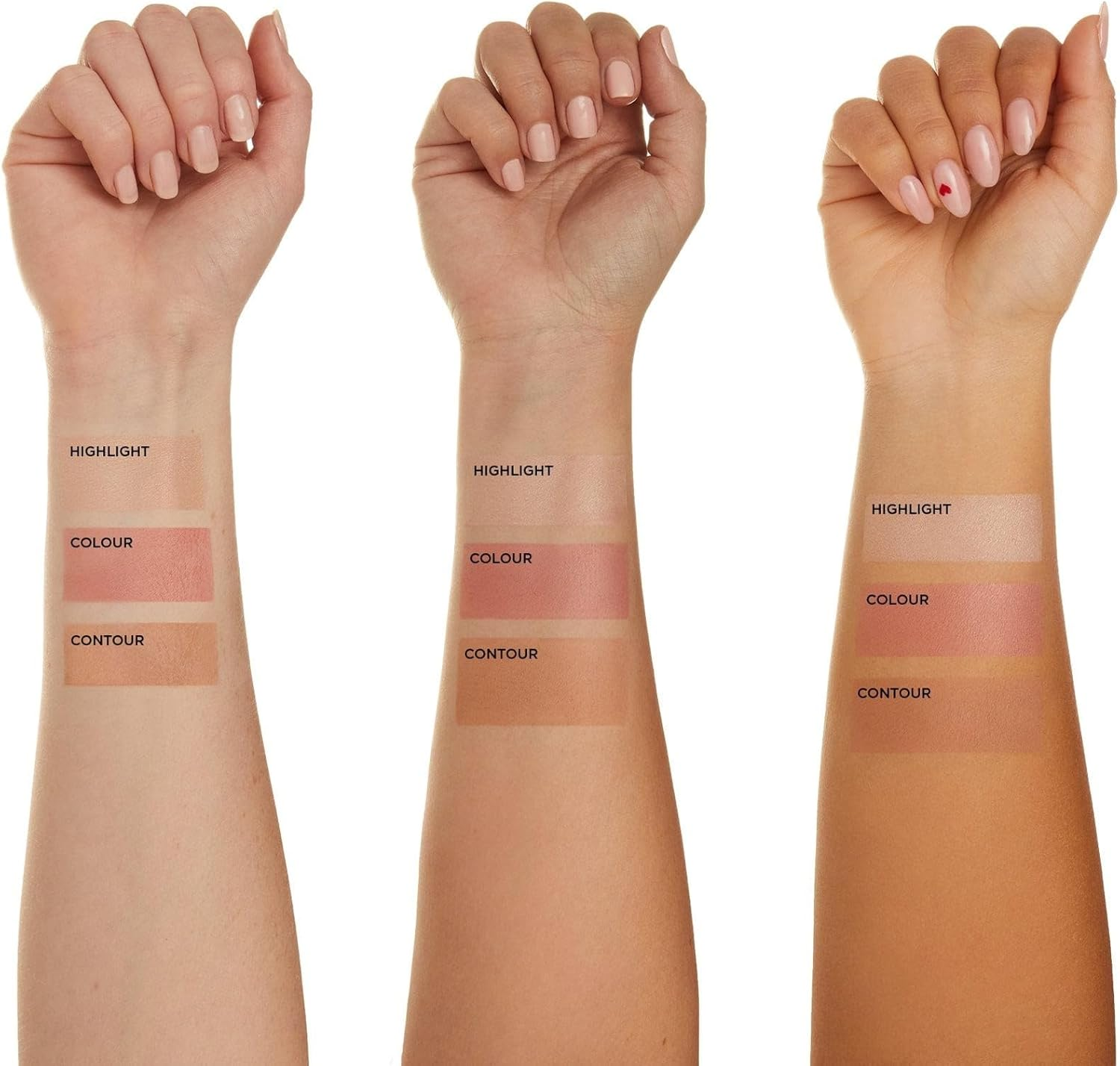 Napoleon Perdis Ultimate Contour Palette | 3-In-1 Bronzer, Blush & Highlighter | Buildable, Blendable Powder Formula (7.5G) image number 2