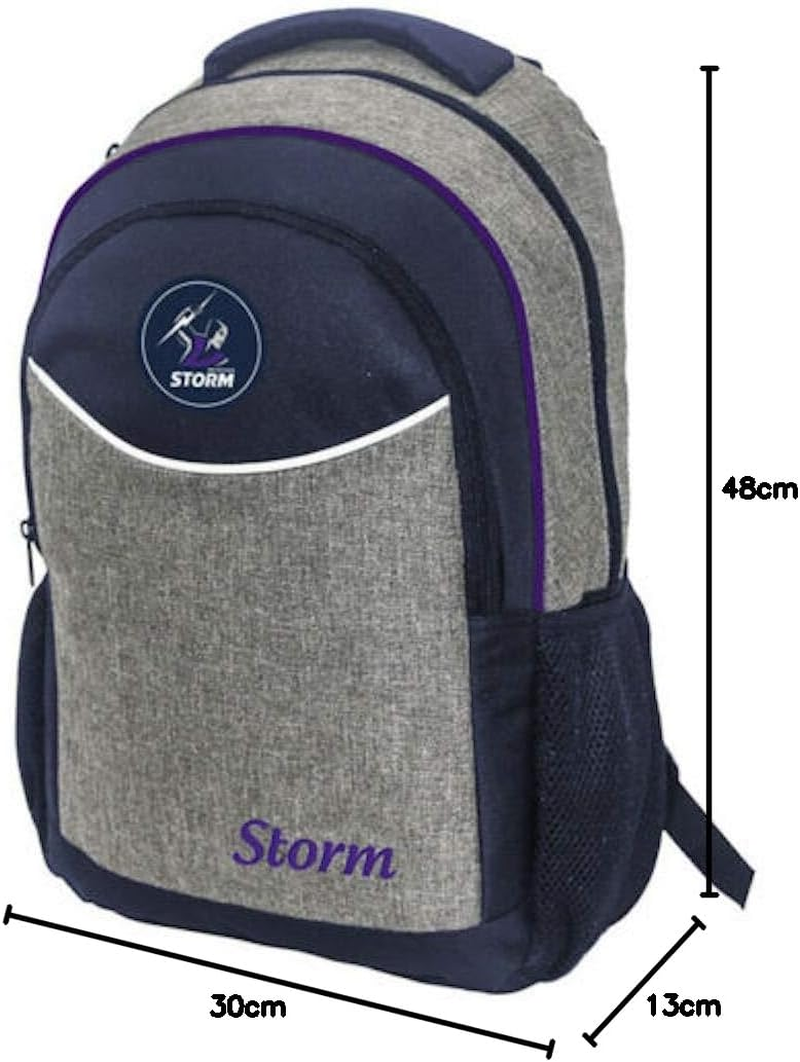 Burley Sekem Melbourne Storm NRL Stealth Backpack, Multicolor, 48X30X13Cm