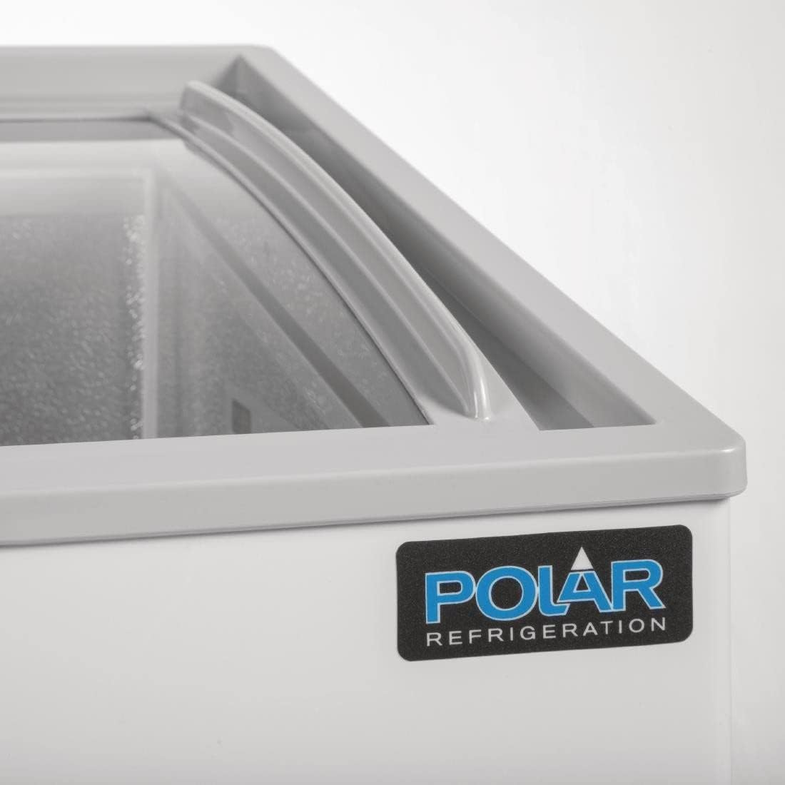 Polar G-Series Display Chest Freezer, 200 Liter Capacity, Silver image number 4