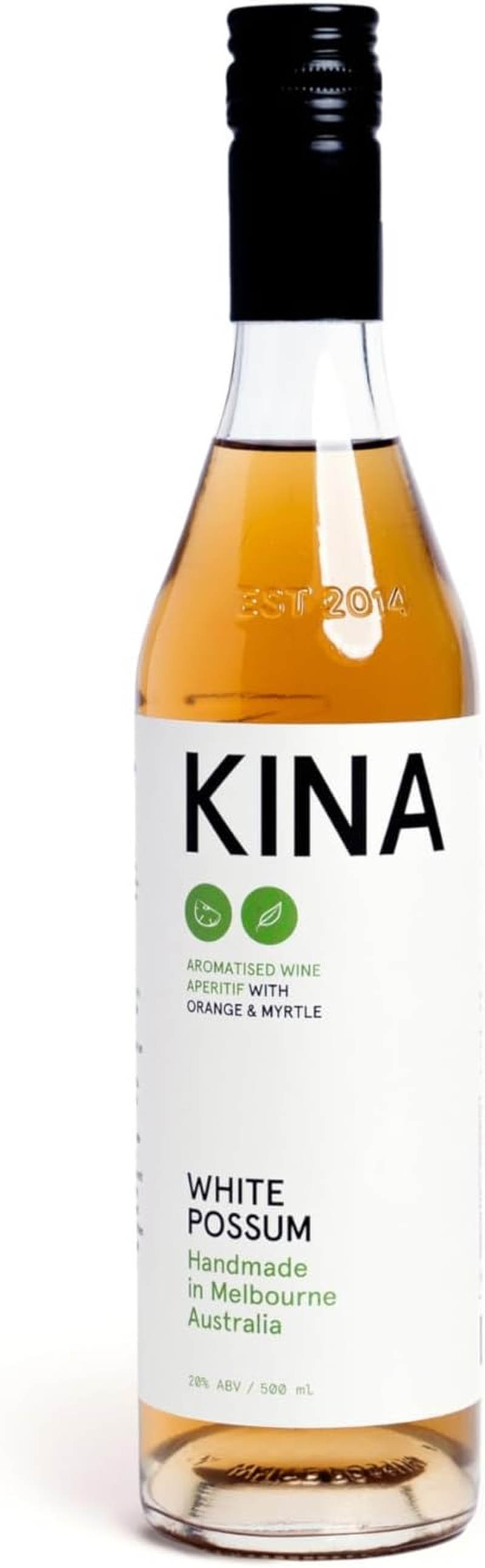 White Possum Kina Australian Aperitif &ndash; Bold & Citrusy with Native Botanicals & Quinine &ndash; Small-Batch & Handcrafted &ndash; 500Ml image number 1