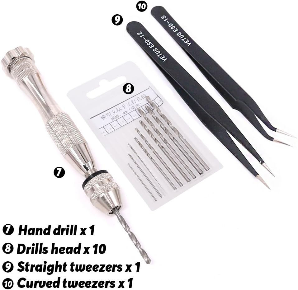 Rustark 27Pcs Modeler Basic Tools Craft Set Hobby Building Tools Kit for Professional Gundam Model Assemble Building image number 2