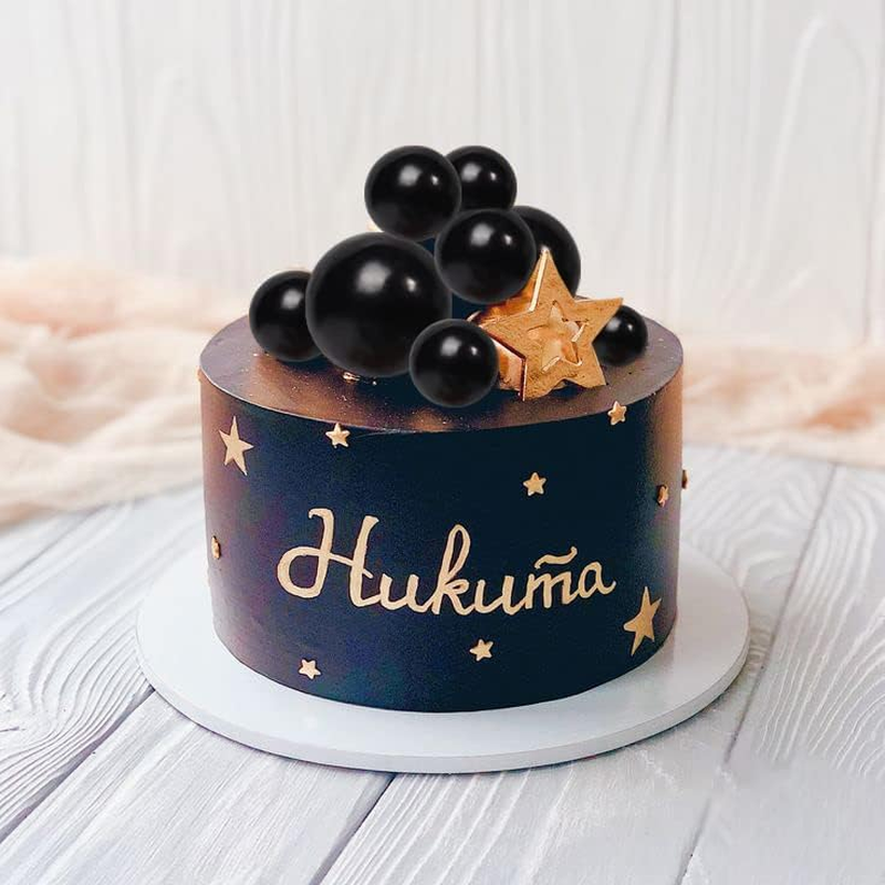 25 Pcs Balls Cake Topper Ball Shaped Cake Insert Toppers Pearl Balls Cake Pick DIY Cake Insert Toppers Foam Ball Cupcake Topper for Birthday Party Christmas Wedding Anniversary Baby Shower Cake Decor image number 6