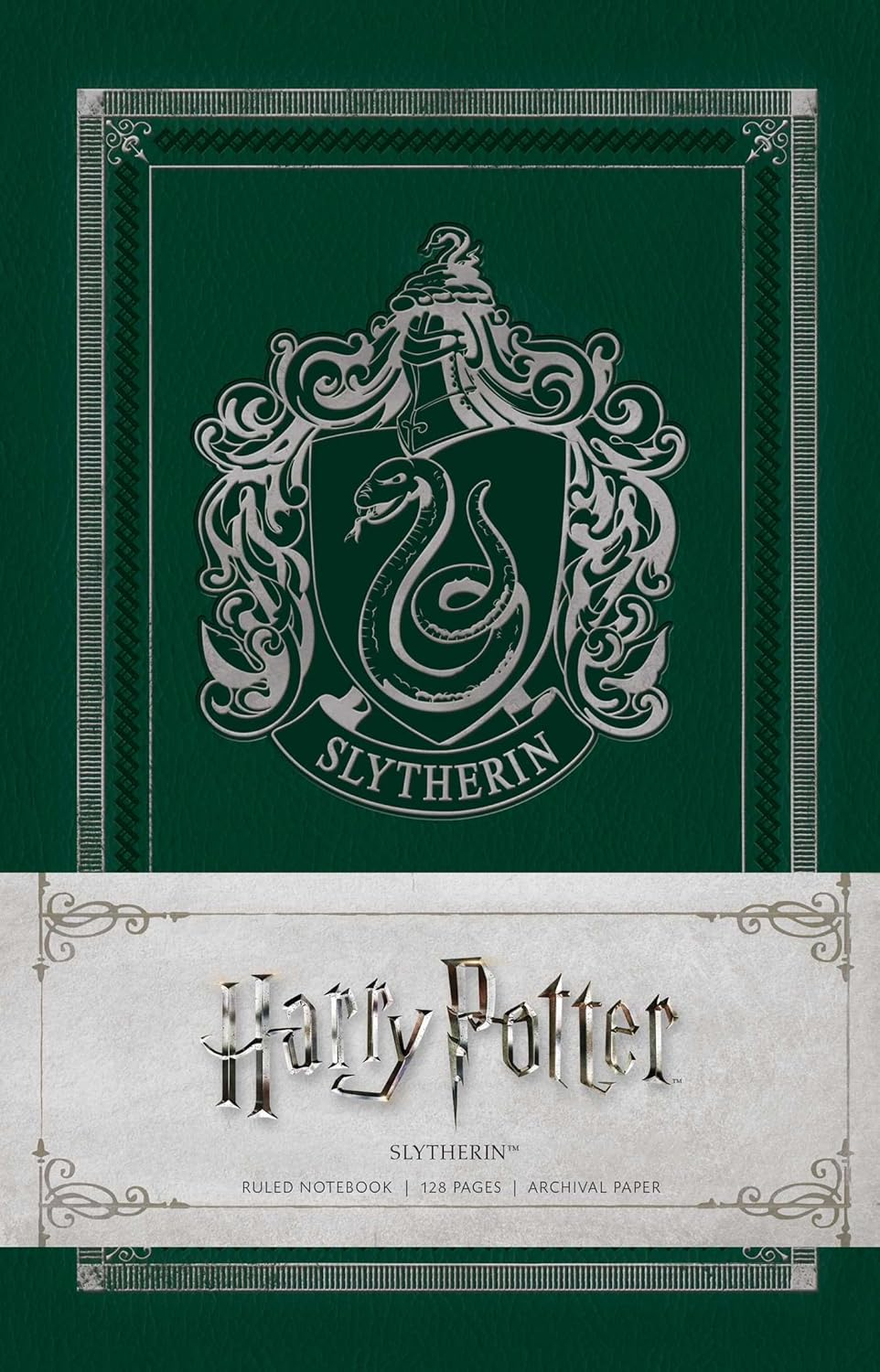 Harry Potter: Slytherin Ruled Notebook image number 5
