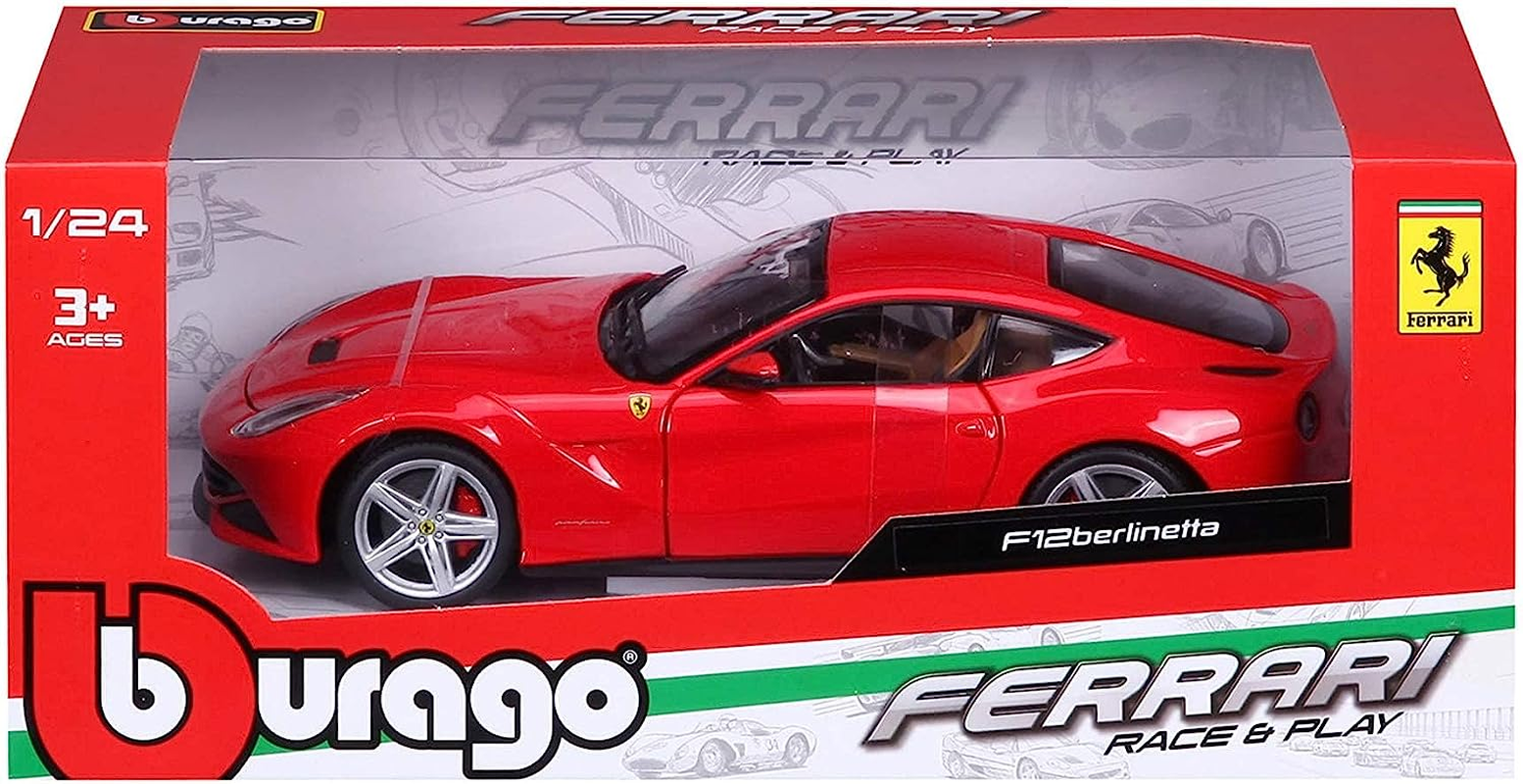 Bburago Ferrari F12 Berlinetta 1:24 Scale Diecast Car Diecast Vehicle