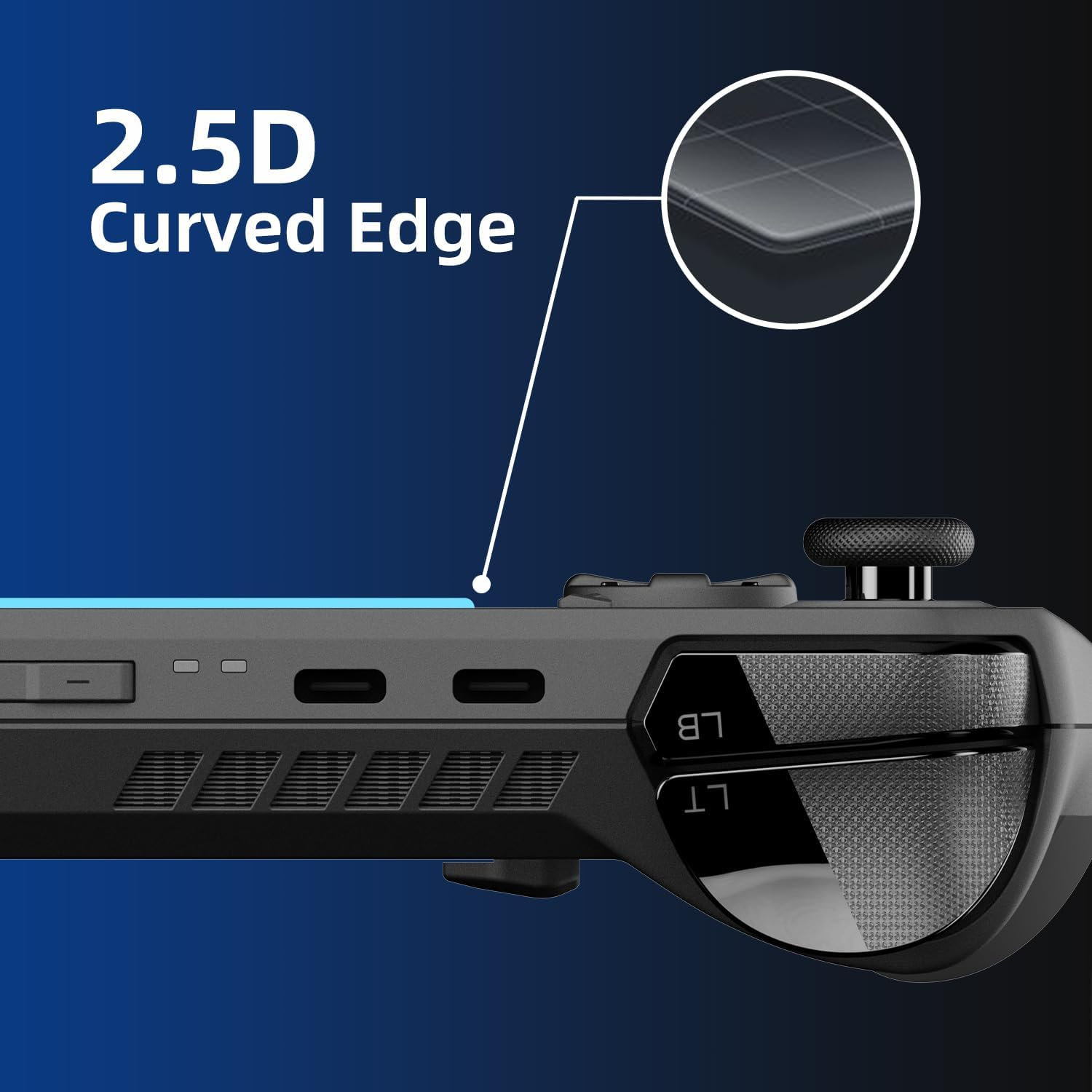 Skull & Co. High Transparency High Sensitivity Tempered Glass Screen Protector for ROG Ally X (2-PACK) with Positioner Installation Kits - HD Clarity image number 4