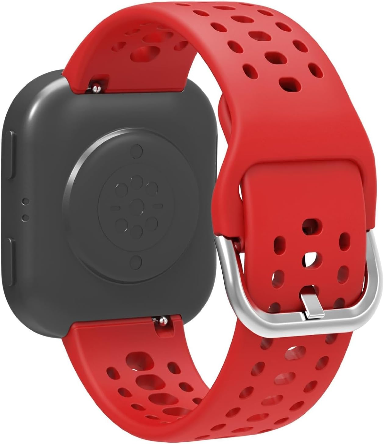 GIOPUEY Armband Kompatibel Mit Amazfit Active 2, Weiches Silikon Armband [Verschlei&szlig;fest] [Atmungsaktiv] Ersatzarmband image number 3