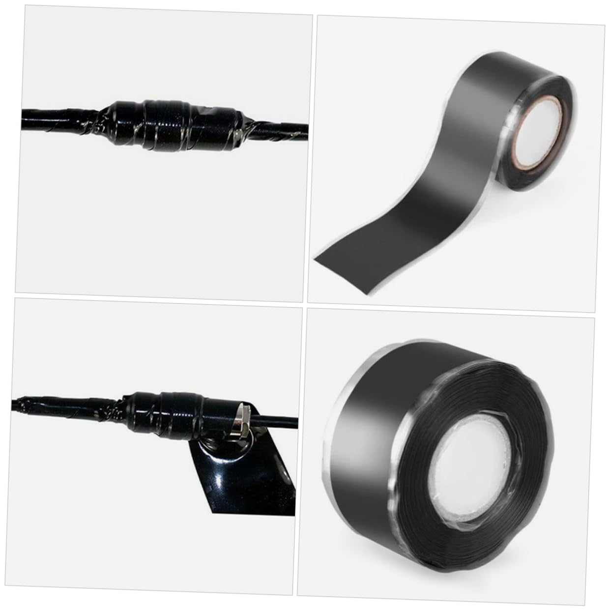 Alipis Self Fusing Silicone Tape Weatherproof Sealing for Emergency Pipe Repair Durable Bandage for Plumbing Electrical Wires Easy Application image number 3
