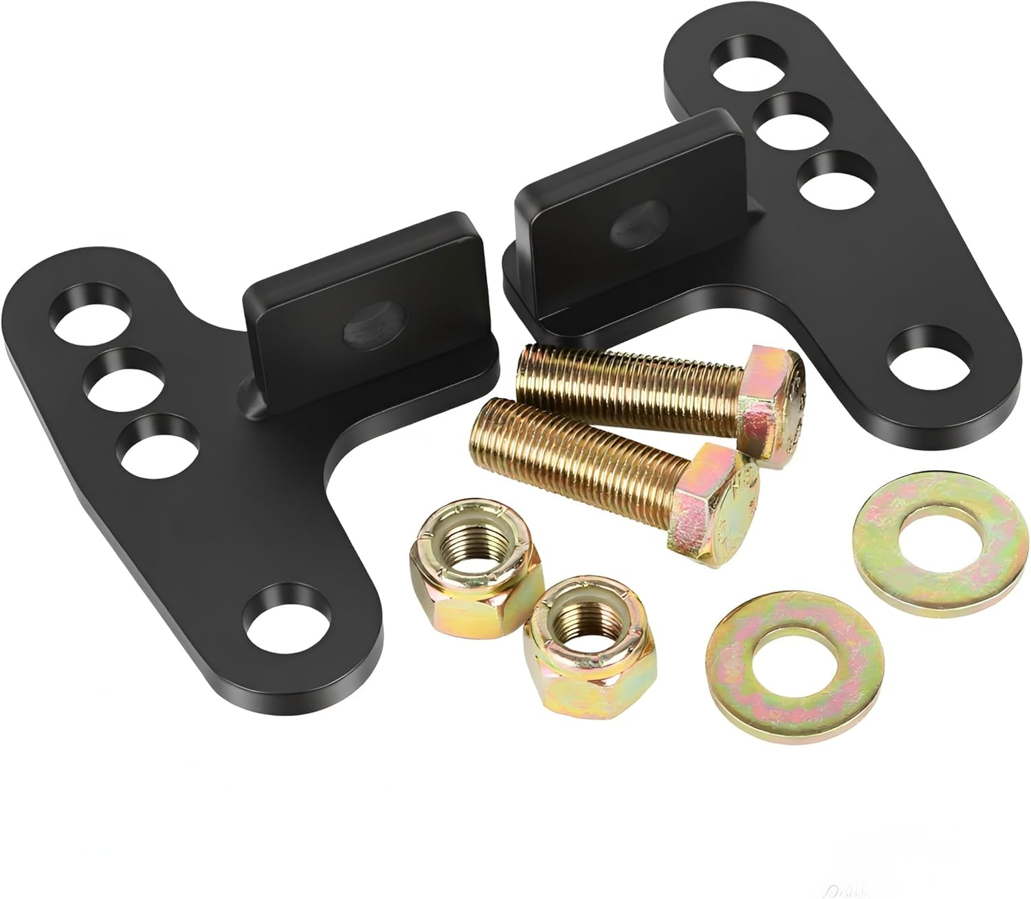 Black Rear Adjustable 1" to 3" Lowering Kit Fits for Harley Davidson Sportster 883 1200 1989 1990 1991 1992 1993 1994 1995 1996 1997 1998 1999 image number 2
