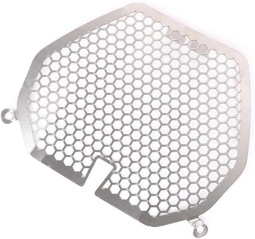 VEAEKNCFCB for KYMCO for Xciting ST250 Specialized Tank Protection Net Stainless Steels Modification Accessories Motorcycle Radiator Guard Engine(Silver) image number 5