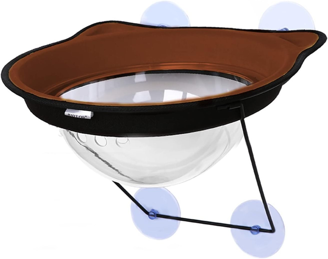 Hinata Nyanko Cat Window Bed, Window Bed, Cat Bed, Hammock, Cat Bed, Window Adhere, Suction Cup, Sunscreen Pet Bed, Chocolate image number 3