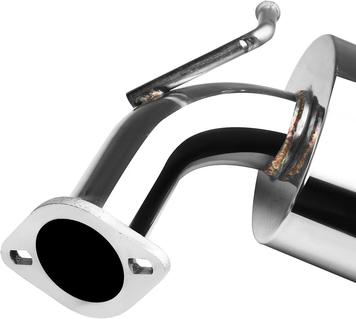 DNA MOTORING CBE-MU-TCA07 Stainless Steel Cat Back Exhaust System [Compatible with 07-11 Camry 4-Cyl] image number 1