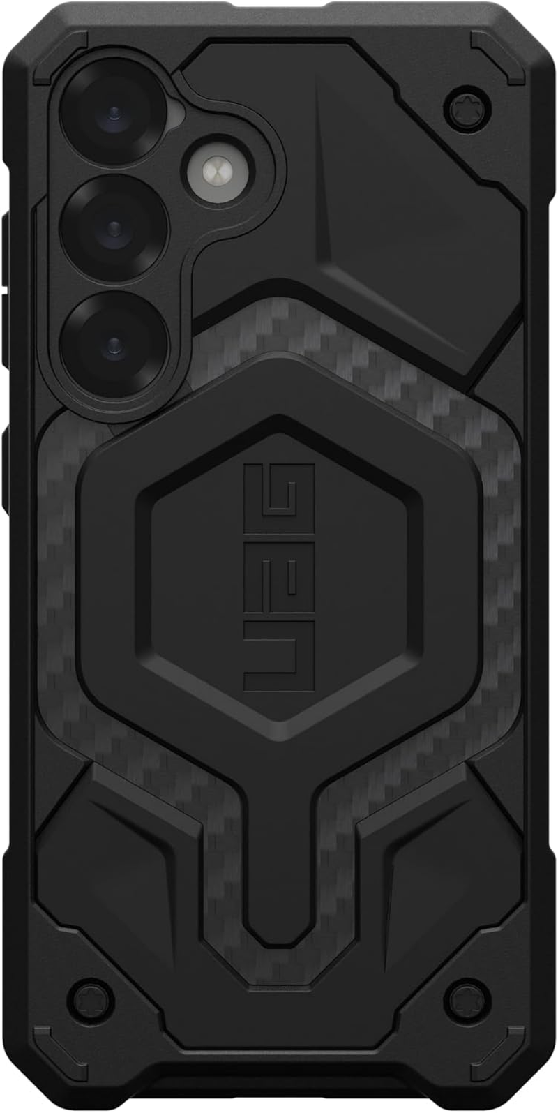UAG Monarch Pro Case for Samsung Galaxy S25 &ndash; Rugged Carbon Fiber Armor, 5-Layer Drop Protection, Magsafe Compatible, Premium Traction Grip, Military-Grade Shockproof Cover for Ultimate Safety image number 6