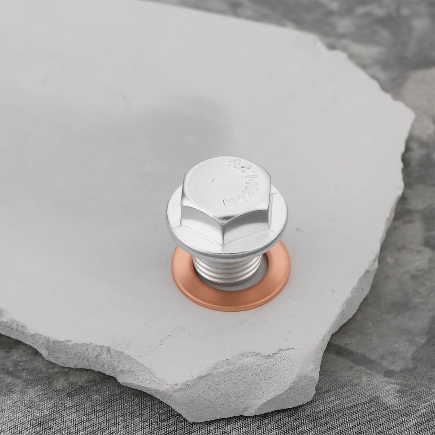 VGOL 2Pcs M12X1.25 Engine Oil Pan Sump Plug Bolt 9034112012 90341-12012 Compatible with Lexus Gs200T 2.0L Turbo 2016-2017 image number 6