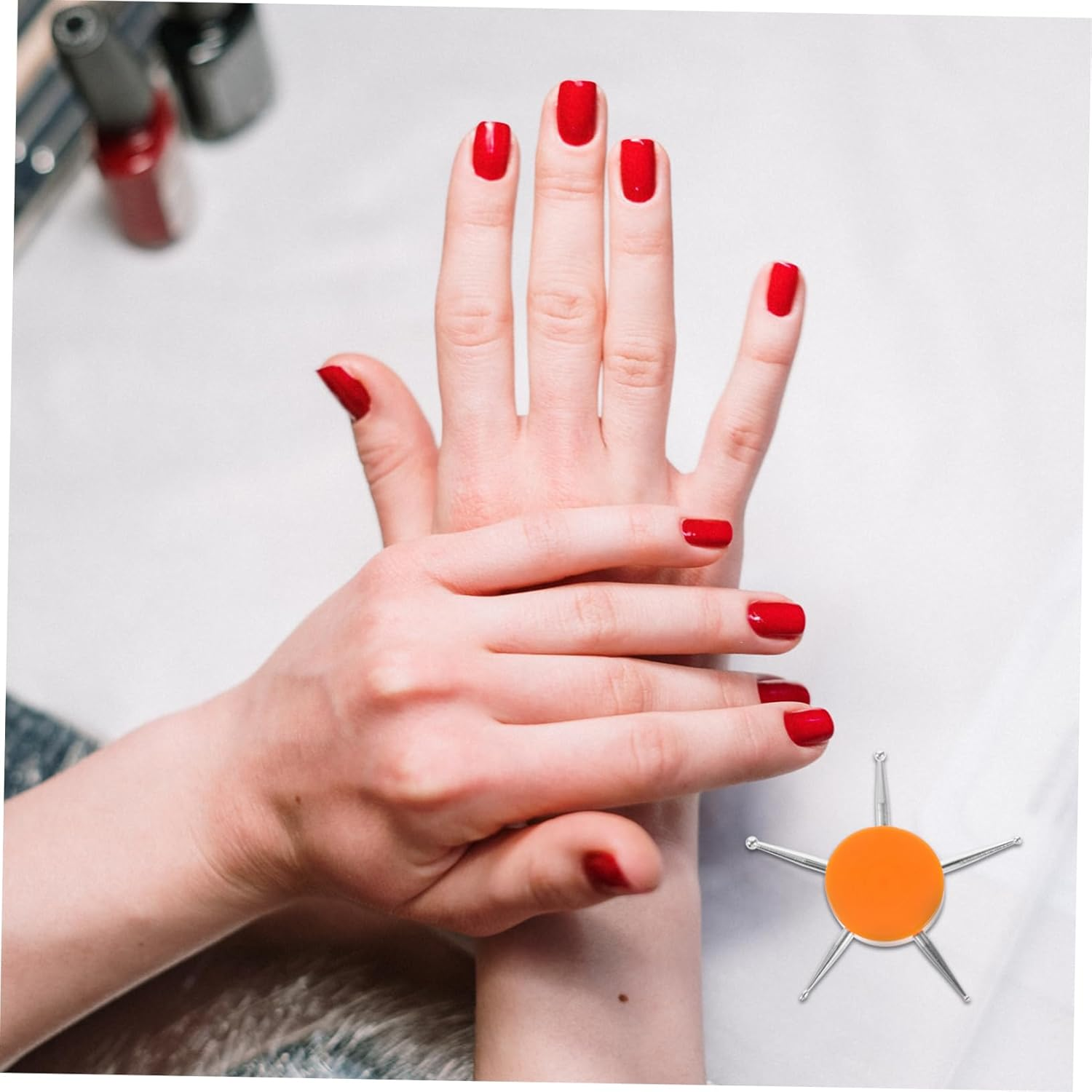 BESTYASH 4Pcs Dotted Needle Clay Tools for Nail Art for Manicure Drill Nail Tools Accessories image number 6