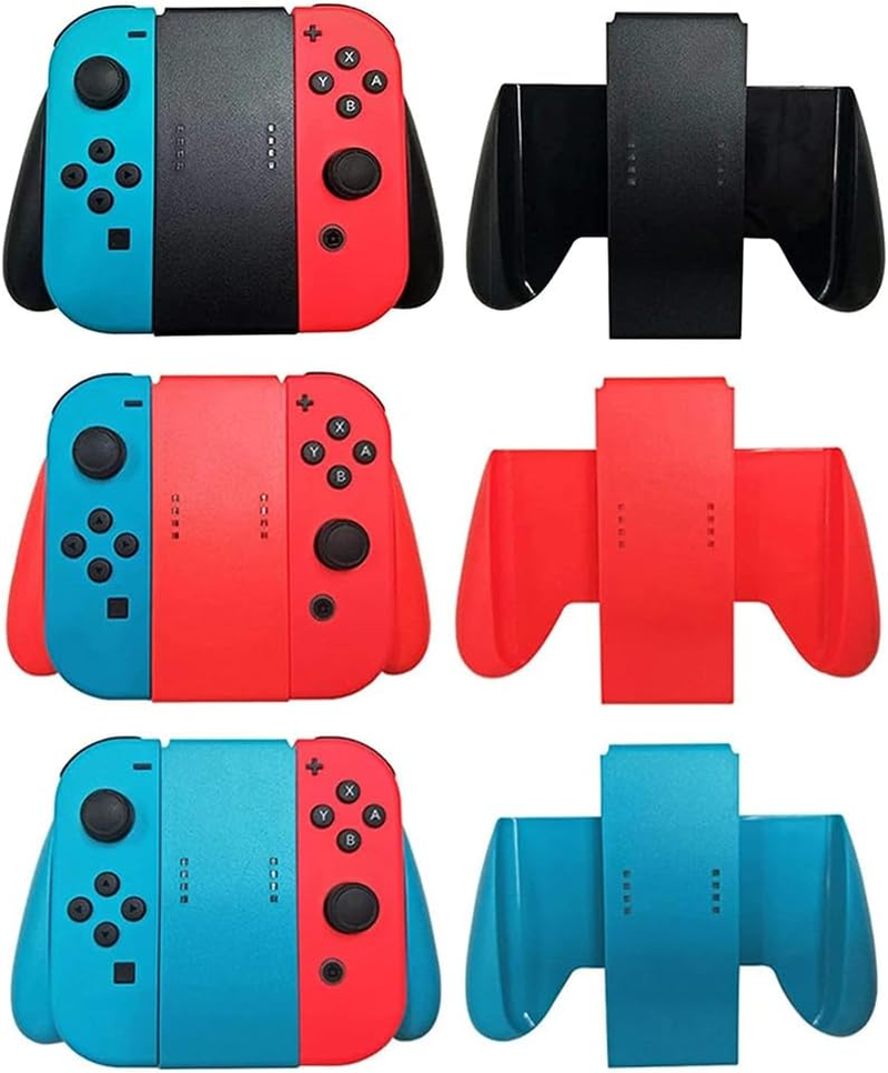 New Comfort Grip Game Console Handle Bracket Holder for Nintendo Switch Blue - Blue image number 5