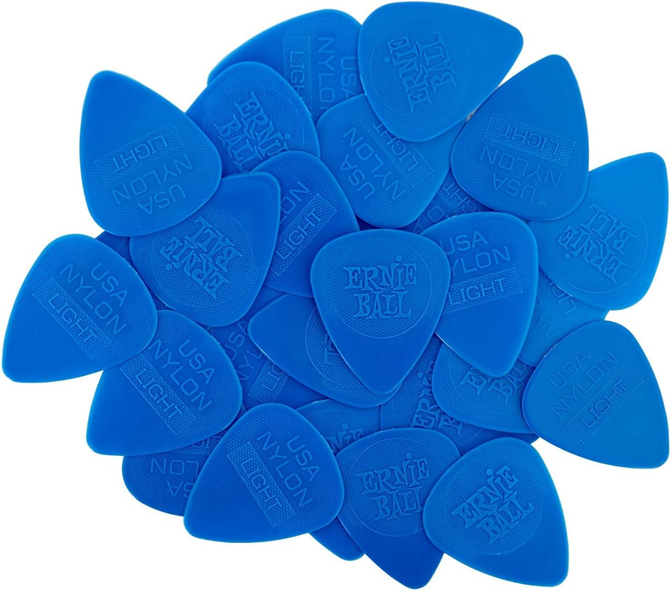 Ernie Ball Heavy Injection Molded Nylon Picks 0.97Mm Bag of 50 image number 4