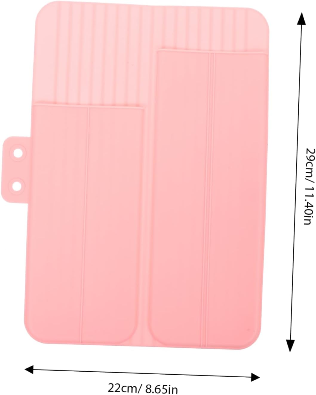 Silicone Travel Curling Iron Holder Heat-Resistant Pouch for Hair Styling Tools Compact Design for Easy Storage Go Use for Curling Wands and Straighteners image number 1