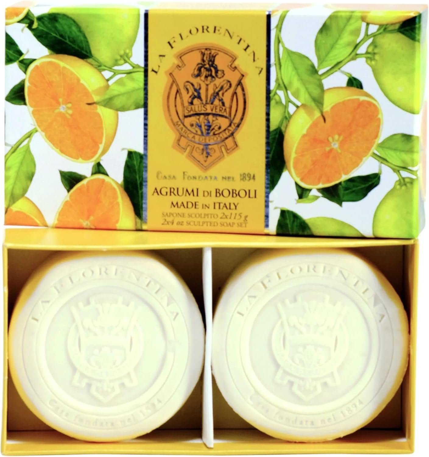 La Florentina round Soap 2X115G Mixed - Pay for 5Pcs Get 6Pcs image number 5