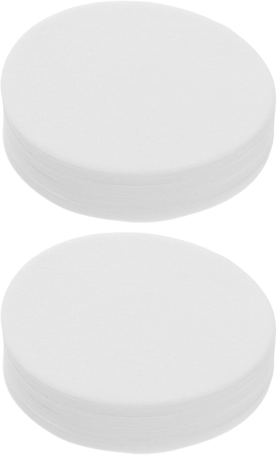 600Pcs Disposable Coffee Drip Filter Paper 64Mm round White for Espresso Machines, Small Coffee Pot Filters Suitable for Home and Office Brewing image number 5