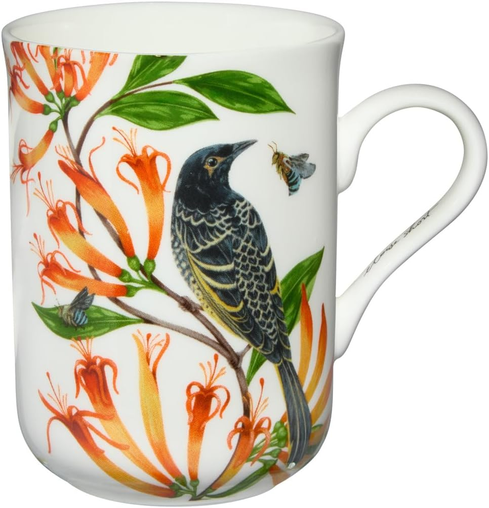Maxwell & Williams Eloise Short Lyric Mug 330ML Regent Honeyeater Gift Boxed image number 1