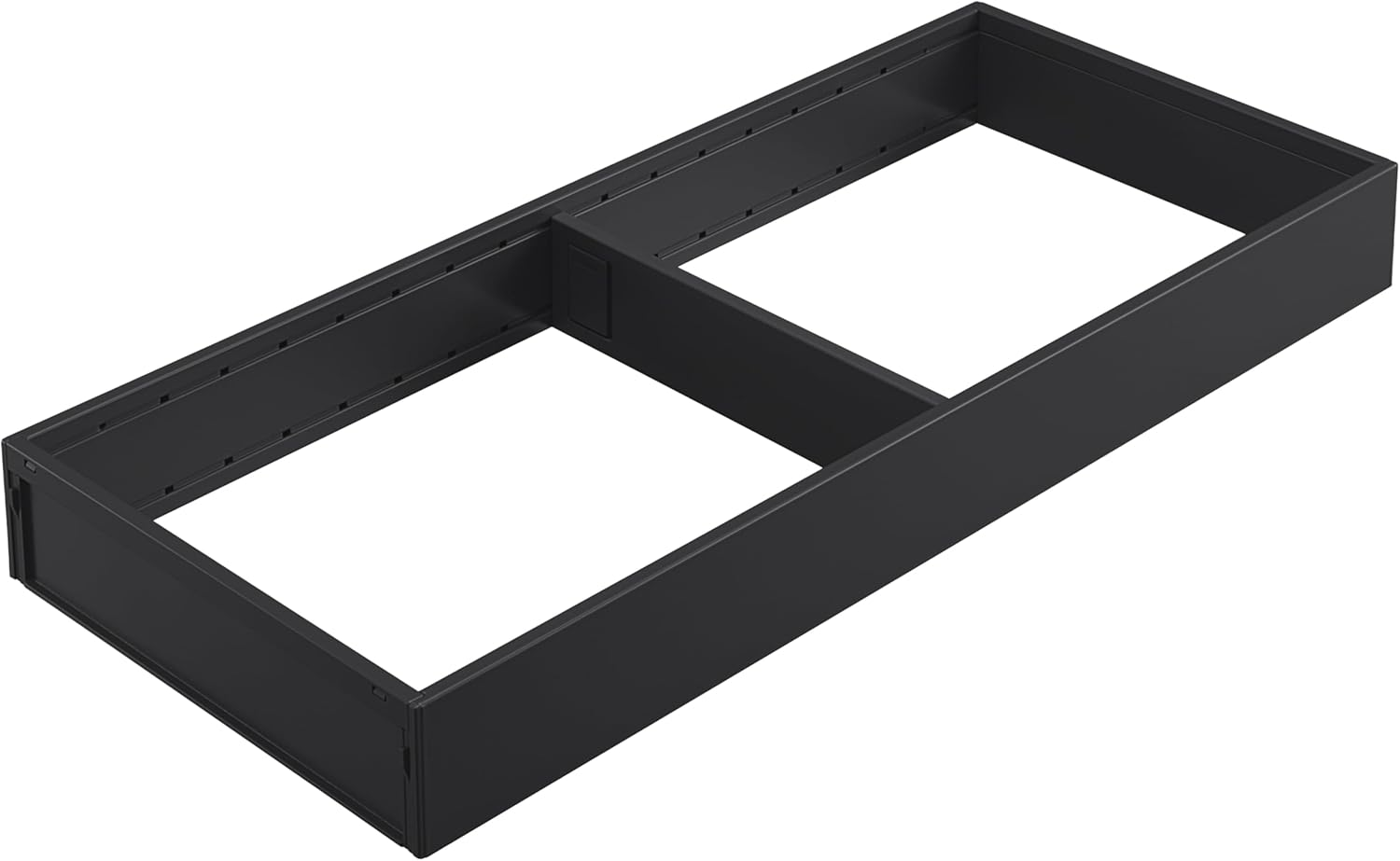 Blum Ambia-Line Wide Drawer Frame 472 X 200 X 50 Mm Carbon Black Matt Steel