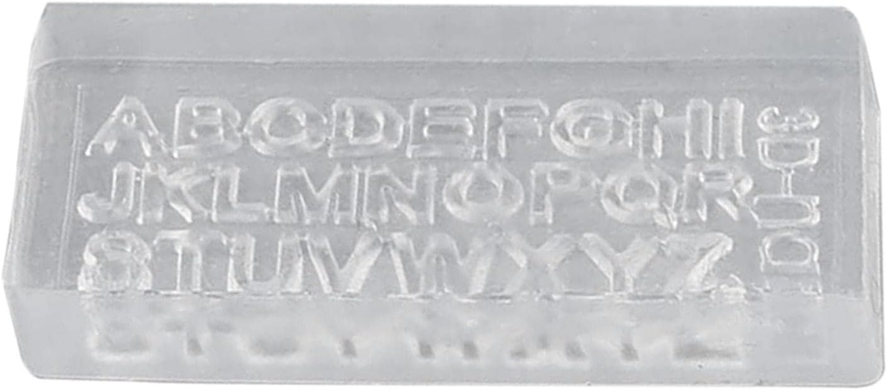 Yianyal Silicone Nail Charm Molds,Alphabet Resin Mold - Nail Charm Mold with 26 Letters Alphabet Design for Cell Phone image number 2