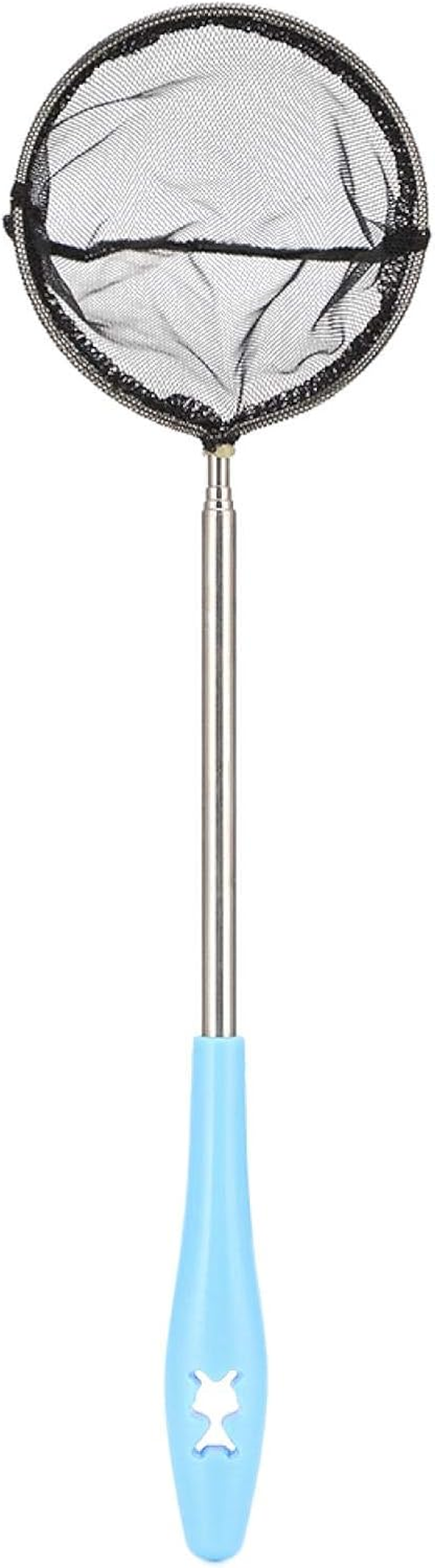 Skimmer Net, Aquarium Fine Mesh Net, Fish Shrimp Net Extendable for Shrimp Aquarium Fishing Tank for Small Fishround Shape image number 2