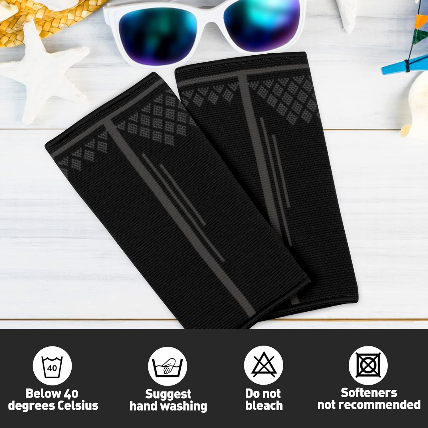 Volleyball Arm Sleeves Compression Forearm Sleeves, Passing Forearm Sleeves Protect Arms for Youth image number 6