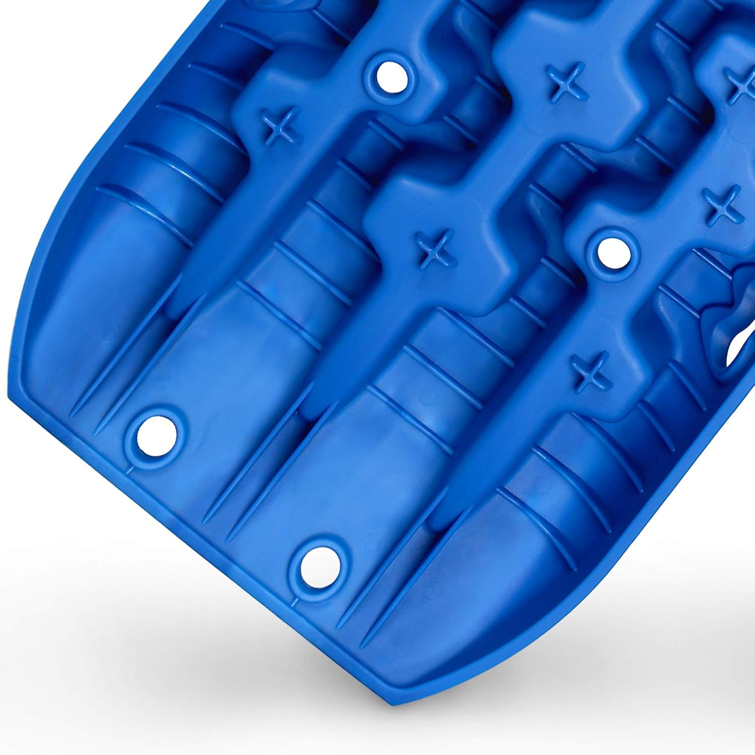 X-Bull Recovery Tracks with Bag and Mounting Pin Set 4X4 Recovery Boards Offroad 4Wd Tracks 22046LBS/10000KG Stand for Automotive Accessories Tires and Wheels in the Sand Mud Snow(Gen 3.0 Blue) image number 2