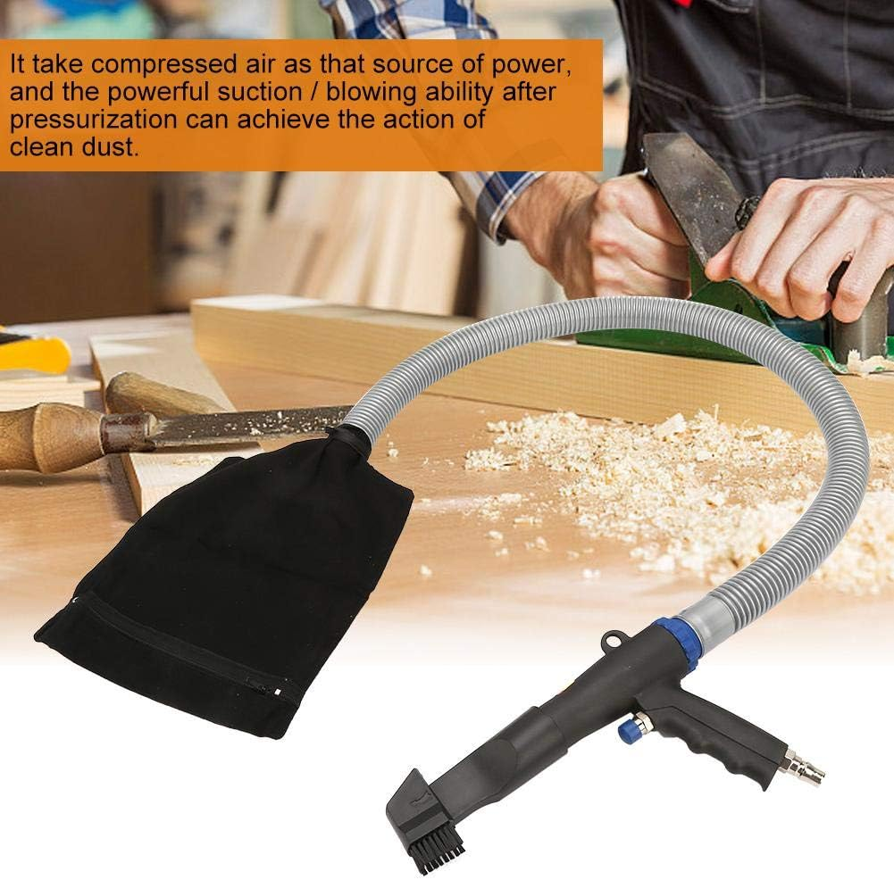 Air Compressor Gun,100Cm High Pressure Air Duster Blow Gun Type Pneumatic Cleaning Tool with 22/12/11Cm Nozzle image number 3