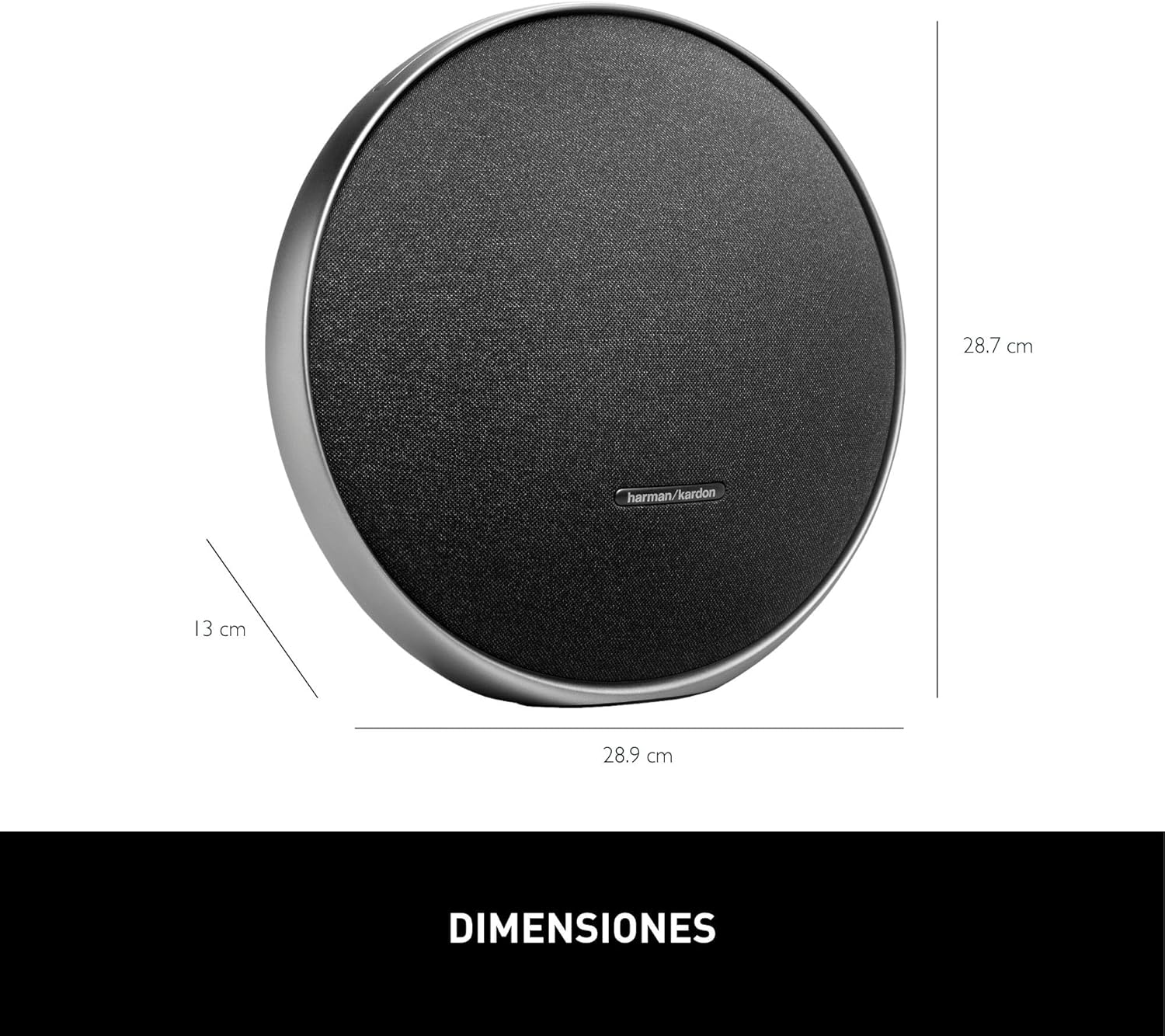 Harman Kardon Onyx Studio 9 Bluetooth Speaker, Black - Black image number 5