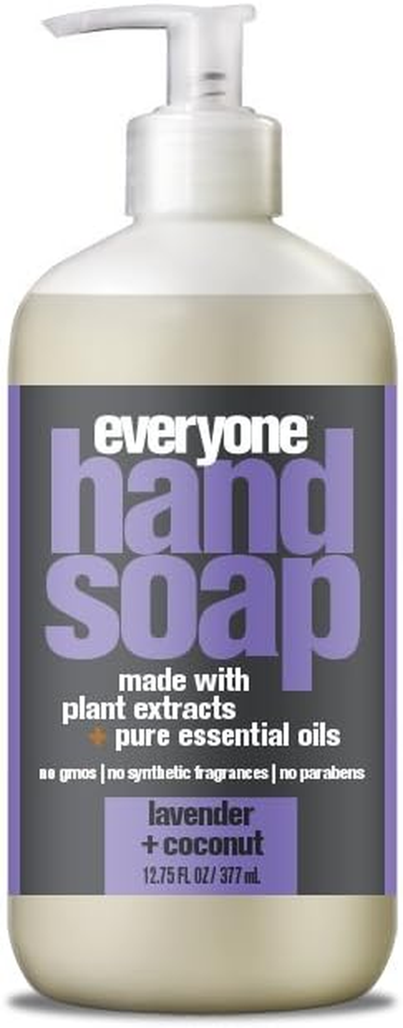 (6) - EO Products 1270156 Everyone Hand Soap Lavender and Coconut 380Ml image number 1