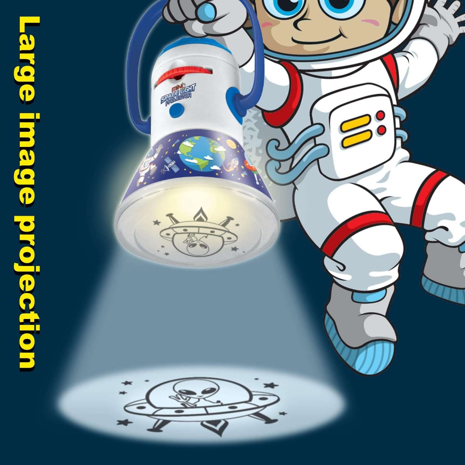 Mini Space Light Projector, Ideal Boys Girls Kids Night Light STEM Education Toys, Decoration for Home Theater Ceiling Bedroom Party