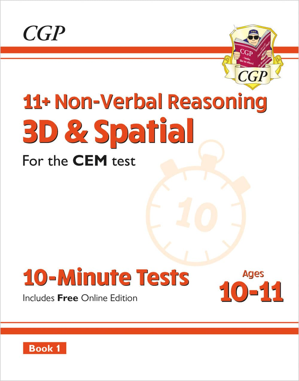 11+ CEM 10-Minute Tests: Non-Verbal Reasoning 3D & Spatial - Ages 10-11 Book 1 (With Online Ed) image number 3